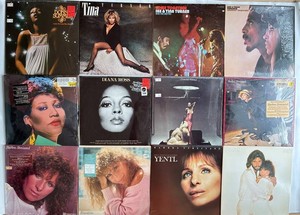 Vinyl Record Album Collection (Lot of 12) including Donna Summer Love to Love You Baby