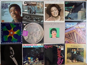 Mixed Vinyl Record Collection including The Best of Wilson Pickett (Lot of 12)