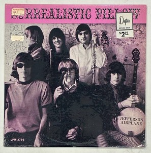 Vintage Jefferson Airplane Surrealistic Pillow Mono LP - RCA Victor LPM-3766