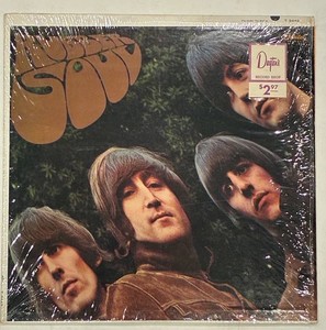Vintage the Beatles Rubber Soul Mono LP Capitol T-2442