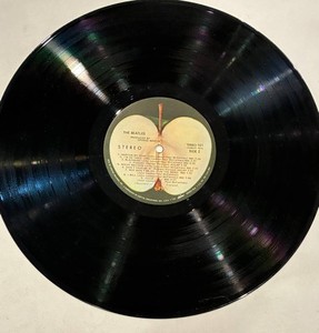 Vintage the Beatles White Album 4-LP Stereo Set SWBO-101