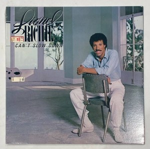 Sealed Lionel Richie Cant Slow Down Vinyl LP