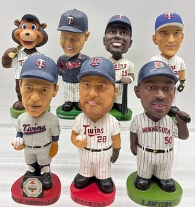 Minnesota Twins Bobblehead Collection - 8 Figures
