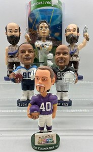 NFL Football Player Bobblehead Figures (Lot of 6)