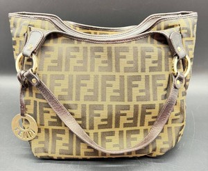 Fendi Zucca Shopping Chef Tote - Made in Italy