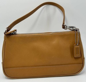 Vintage Coach Hamptons Leather Demi Shoulder Bag in Camel Tan - 7785