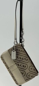 Coach Signature Canvas Wristlet
