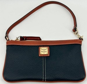 Dooney & Bourke Black Pebbled Leather Handbag