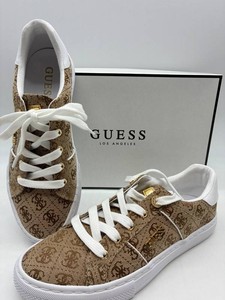 Guess Womens Monogram Low-Top Sneakers Size 7.5