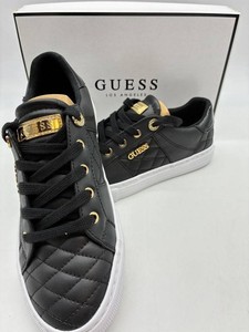 GUESS Womens Quilted Low-Top Sneakers Size 7.5