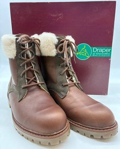 Draper of Glastonbury Womens Sheepskin-Lined Boots Size 8.5