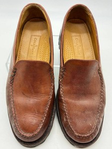 Cole Haan Brown Moc-Toe Loafers Size 5 12