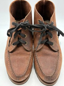 Timberland Brown Leather Moc-Toe Chukka Boots Size 7.5