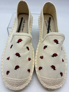 Coldwater Creek Walk With Me Ladybug Espadrille Shoes Size 7M