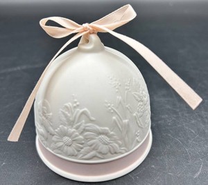 Vintage Lladro 7613 Spring Bell Porcelain Ornament