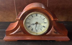 BP - Vintage Mantel Clock - Linden Westminster Wooden Case