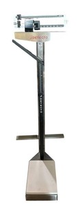 M - Physician Beam Scale - Detecto 400 Lb Capacity With Height Rod