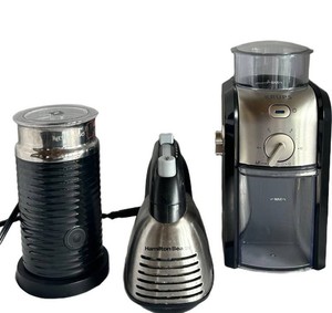 EA - Kitchen Appliance Mixed Lot - Nespresso, Hamilton Beach & Krups