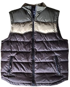 M - Mens Casual Vest - Roundtree & York Quilted Puffer Vest Size L