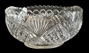 MT - Crystal Cut Glass Bowls - Godinger and More