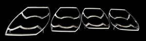 M - Corning Ware Metal Trivets or Rack Inserts (Lot of 4)
