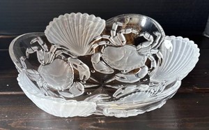 BP - Mikasa Sea Fare Crab & Shell Pattern Serving Bowl