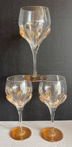 BP - Ion Tamaian Art Glass Stemware - 3 Included
