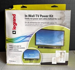 BP - In-Wall TV Power Kit - Legrand HT2202-WH-V1