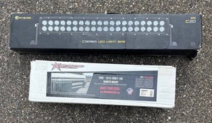 G - LED Light Bar Bumper Mount and KC HiLites C20 & Rigid 46529 F-150