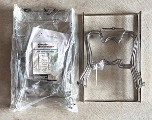 BP - Two Simple Houseware Adjustable Chrome 5-Compartment Pan Organizers