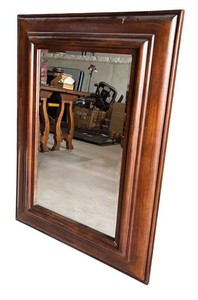 M - Wooden Framed Mirror