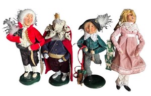 MT - Four Vintage Byers Choice Nutcracker Series Figurines
