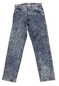 BM - Vintage Levis 505 Red Tab Acid Wash Jeans, Size 36x34