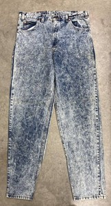 BM - Vintage Levi Strauss & Co. Acid-Wash Jeans Size W35 L34