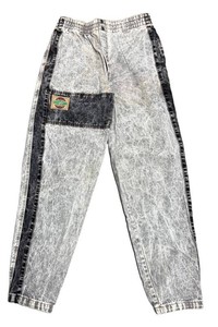 BM - Vintage Levis Sport Acid Wash Jeans - Size 33W X 33L
