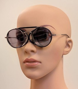 Sunglasses - Thom Browne TB-001-EY-GUN-NAVY-48 Prescription