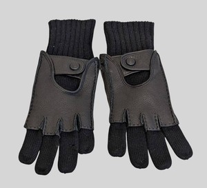 Gloves - New MAC Leather & Cashmere Size 6.5