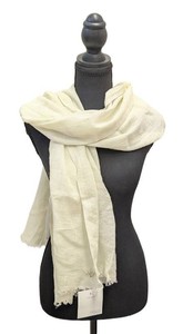 Scarf - Faliero Sarti Pale Yellow Linen Cashmere Silk
