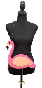 Flamingo Purse - Moschino Novelty Shoulder Bag