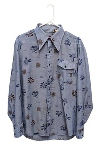 Vintage Mens Hawaiian Shirt - Reyn Spooner Botanical Print Size Large