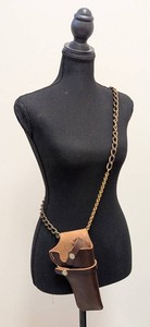 Bucheimer Leather Gun Holster Purse - Chain Strap