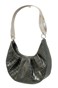 Handbag - Puppets and Puppets Green Faux Leather Purse