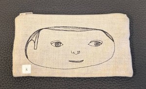 Embroidered Coin Purse - K Studio Face Design