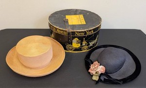 Womens Vintage Hats - Scandia De La Renta & Kremers Pair