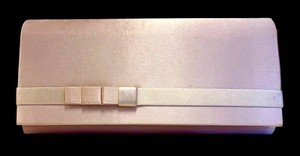 JL - Vintage Clutch - Carla Marchi Pink Satin
