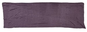 BD - Cotton Scarf - Long Purple Crinkled
