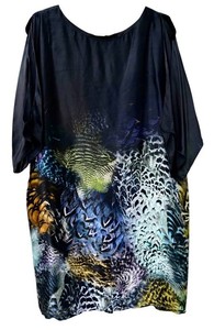 AG - Tunic Dress - Rickie Freeman  Teri Jon Size 16 Colorful Print