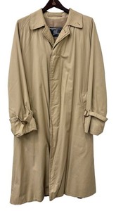 KH - Mens Trench Coat - Burberry Long Tan Cotton