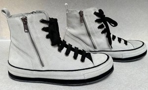 High-Top Sneakers - Ann Demeulemeester Side Zip EU 37.5