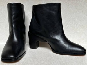 Womens Ankle Boots - Zero & Maria Cornejo Black Leather Size 37